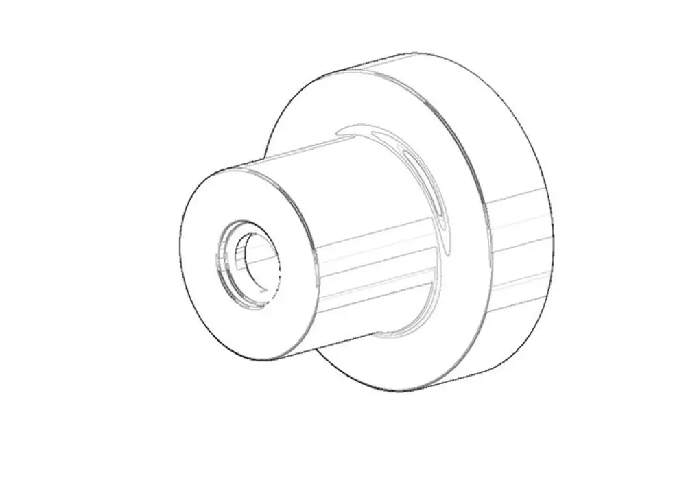DORNBRACHT Halter universal ERSATZTEILE 081789500 D. 55 x 45 mm Chrom, 081789500-00 Galeriebild 1